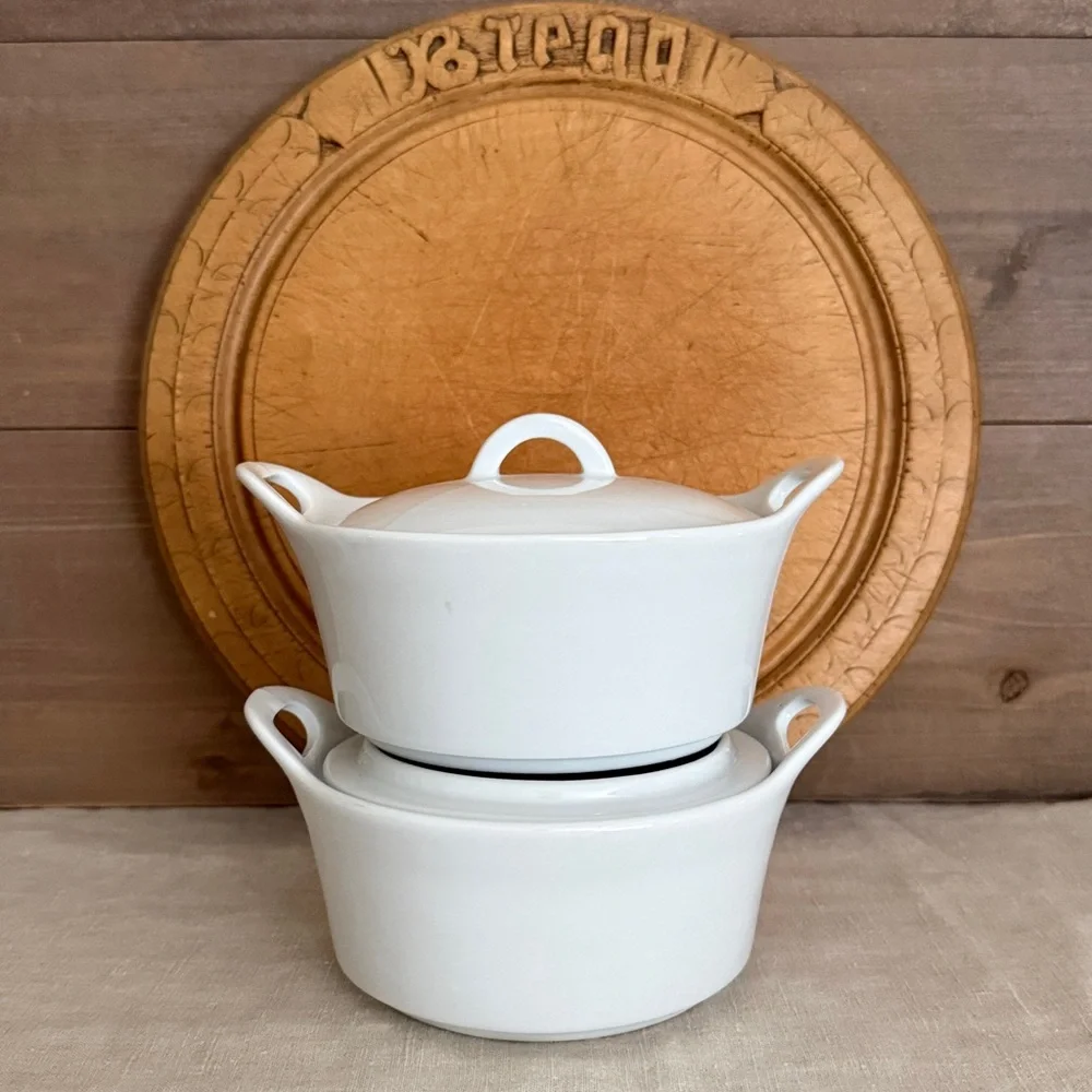 Sur La Table | S2 Lidded Soup/Casserole Bowls